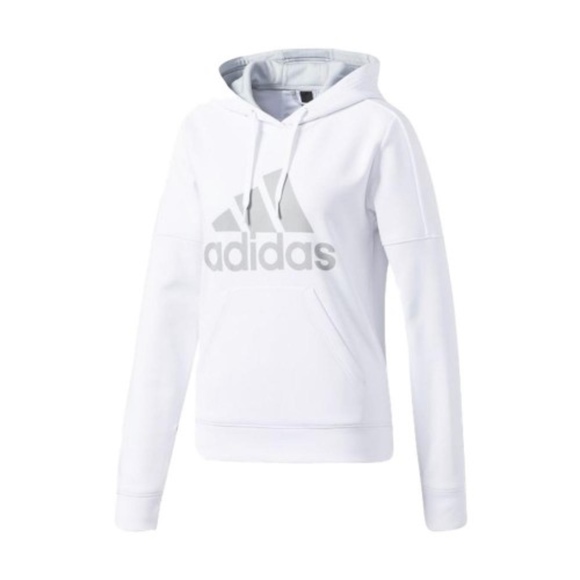 adidas shine logo hoodie